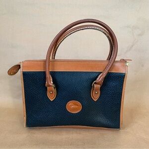 Vintage Dooney And Bourke All Weather Leather Handbag Purse Made In USA